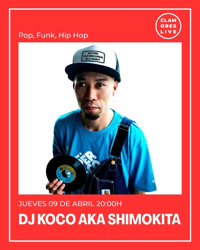 DJ Koco aka Shimokita en Sound Isidro en Sala Clamores